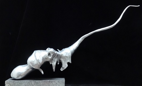 Erbinformation #1-1 Aluminium ca.2014 55,70,15cm © tim steiner form.