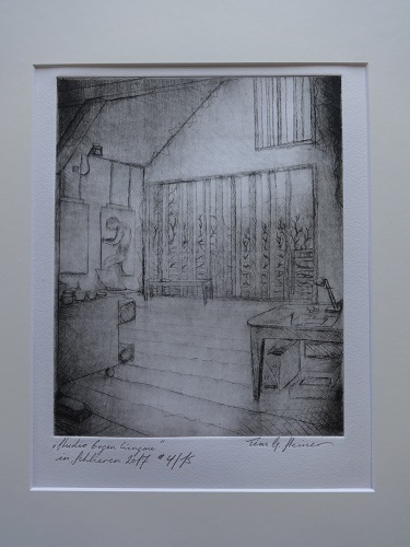 Radierung Studio eugen liengme 2017